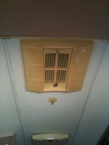Ugly yellow vent.