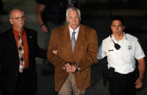 Jerry Sandusky - guilty on 45 counts